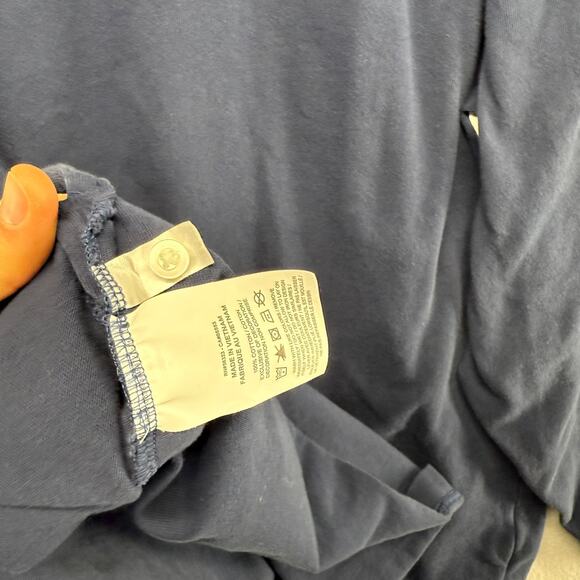 Michigan Wolverines Rugby Shirt men's XL Blue Nike Campus Collection REPAIRED - Picture 14 of 15